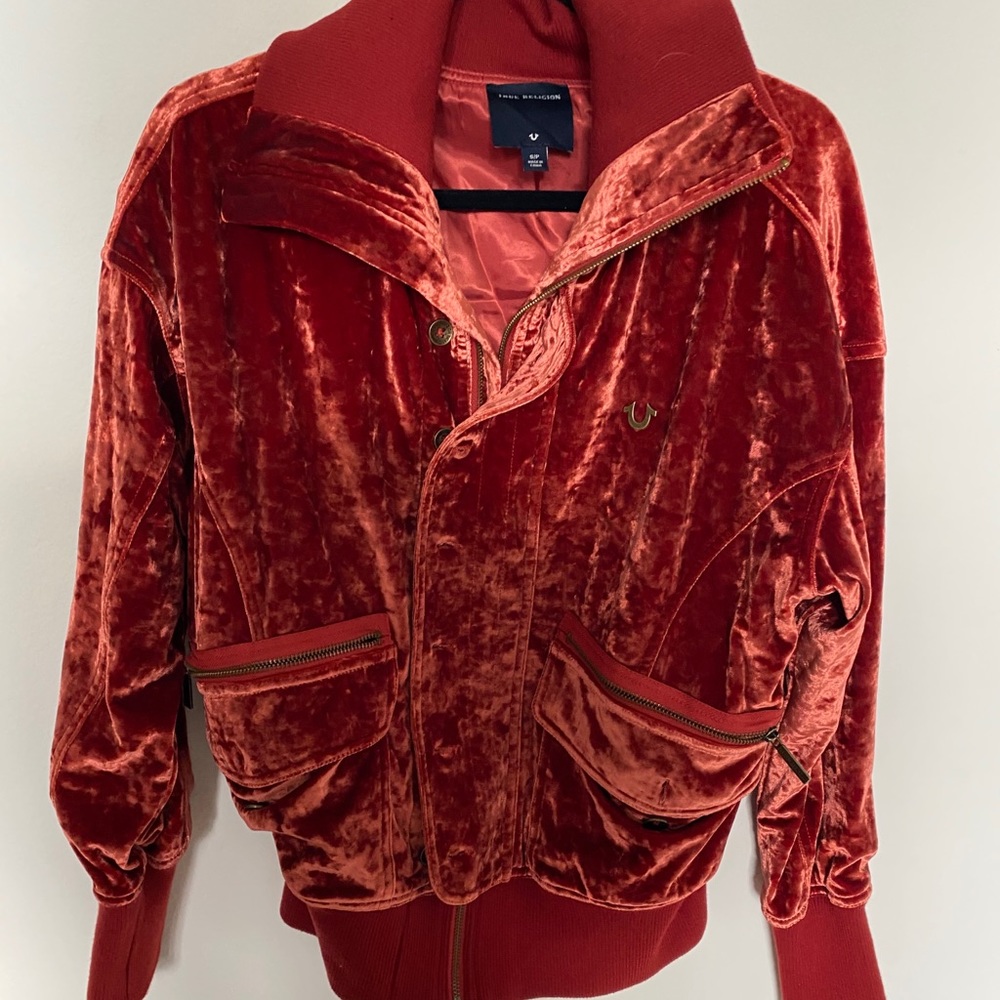 True Religion small velvet jacket